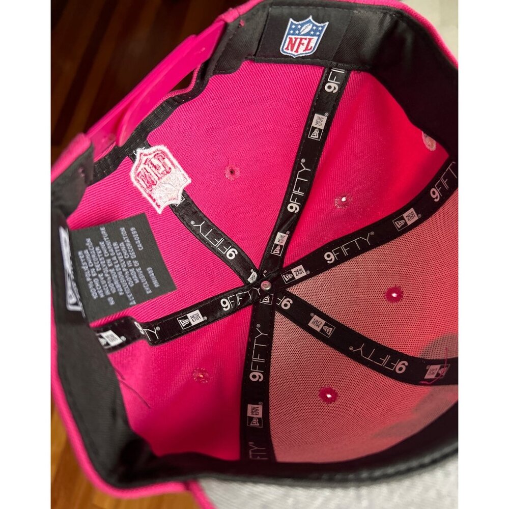 New Era NFL Super Bowl LIV Snapback Cap Pink One Size Fits Most 100% Polyester - Picture 7 of 7